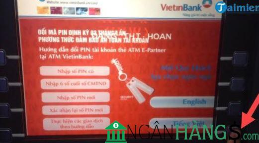 Ảnh Cây ATM ngân hàng Công Thương VietinBank Quỹ tín dụng Cao su 1
