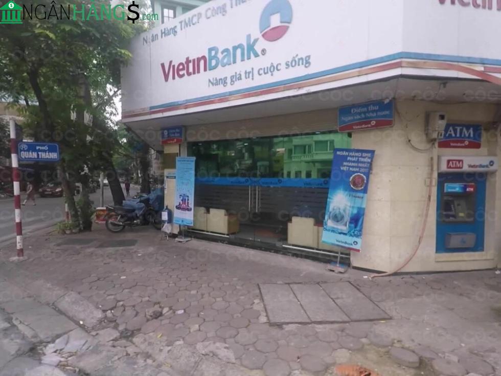 Ảnh Cây ATM ngân hàng Công Thương VietinBank Cổng học viện tài chính 1