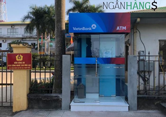 Ảnh Cây ATM ngân hàng Công Thương VietinBank Quỹ tiết kiệm  03 1